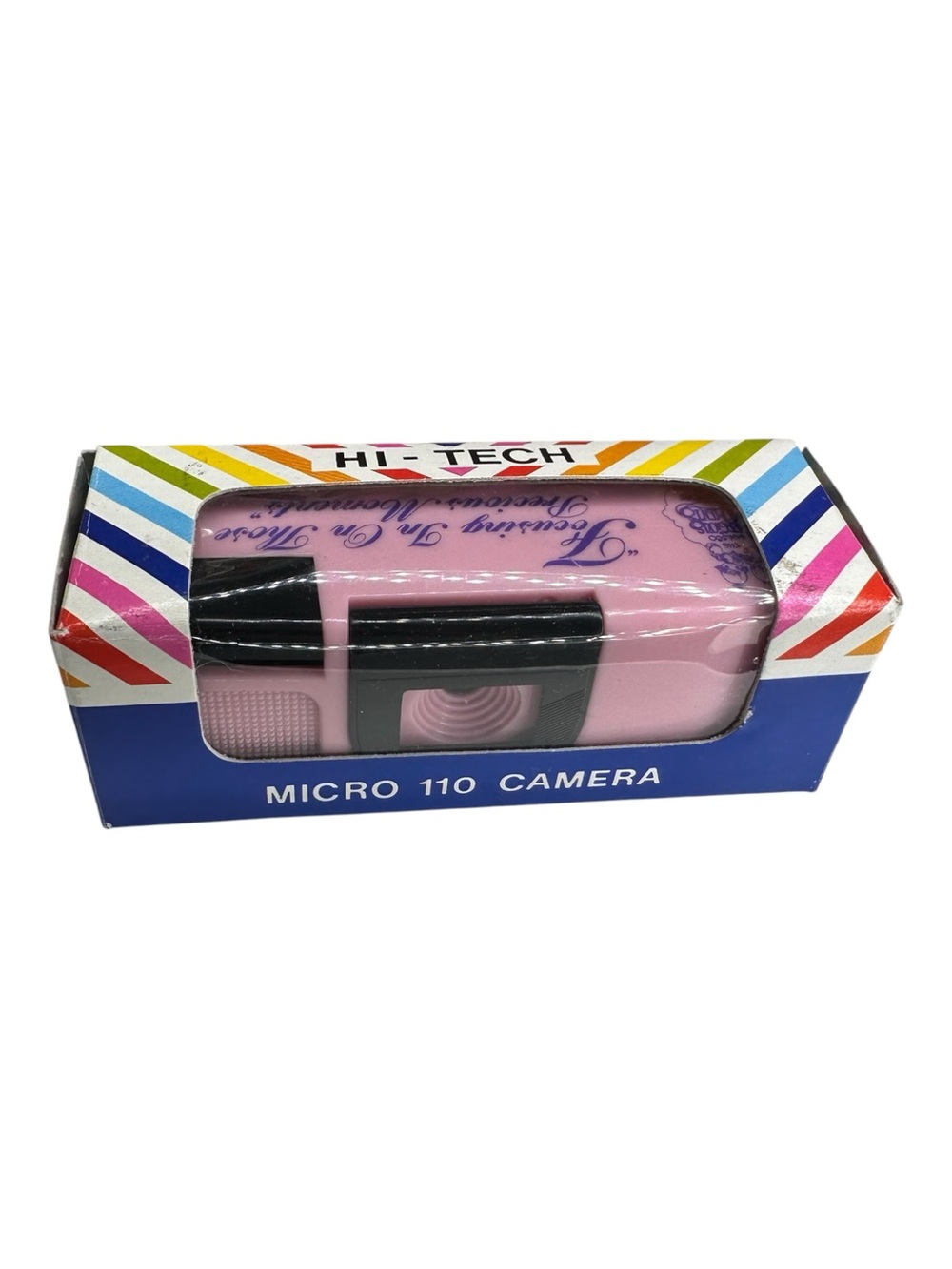 Vintage 1997 Precious Moments Micro Camera Pink & Purple Collectible